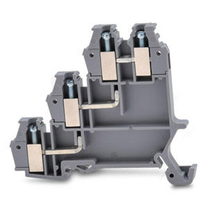Borne para trilho DIN - 43505 series - Morsettitalia - com ligação de parafuso / de plástico / de passagem