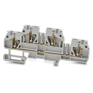 Borne para trilho DIN - 42440 series - Morsettitalia - sem parafuso / de mola / de plástico