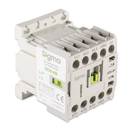 Contator miniatura - SIGMA ELEKTRIK - de potência / para motor / tripolar