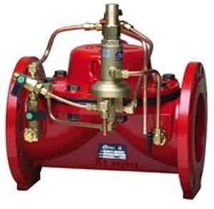Válvula de diafragma - 100FE - Dorot Control Valves - com acionamento pneumático / de bloqueio / para água