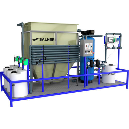 Estação de tratamento industrial - PUR-FQLF - Salher - automática / de água / com quartzito