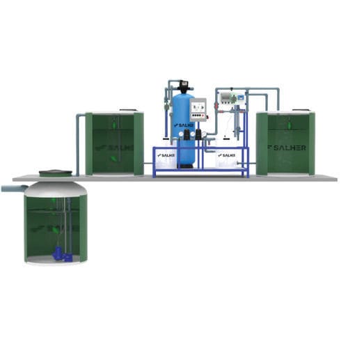 Máquina de montagem automática - GRISAL-AUT Plant - Salher - de componentes eletrônicos / de válvulas / de filtros