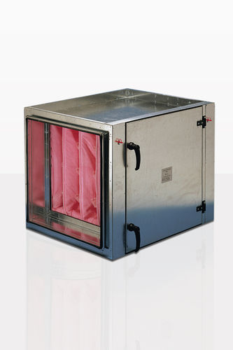 Caixa de filtro plissada - GDM - MANN+HUMMEL Air Filtration - para ar / em aço