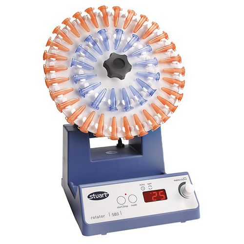 Agitador de laboratório rotativo - EW-07650 Series - Stuart Equipment - digital / de tubos de ensaio / para amostras
