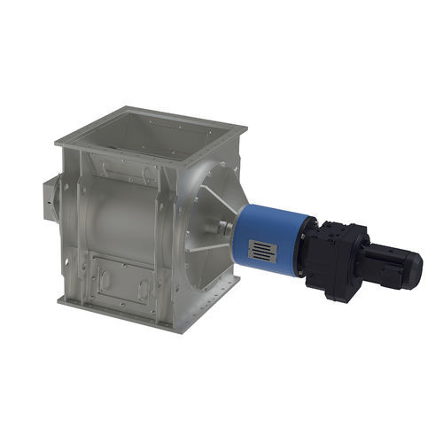 Válvula rotativa para transporte pneumático - ZS XXL  - Jaudt Dosiertechnik Maschinenfabrik GmbH - para material a granel / flange quadrada / à prova de explosão