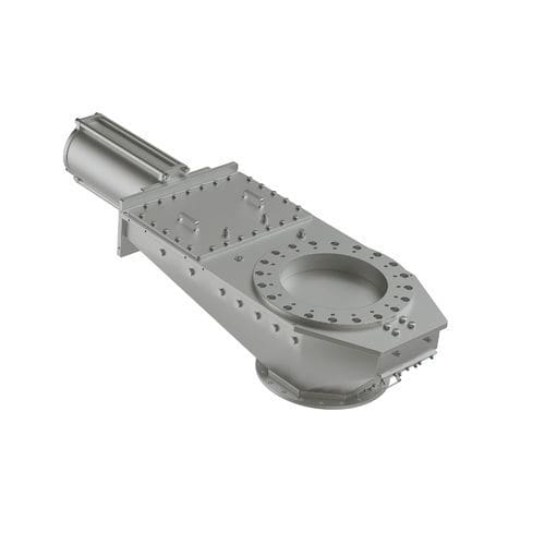 Válvula de comporta deslizante - DS  - Jaudt Dosiertechnik Maschinenfabrik GmbH - com acionamento pneumático / de bloqueio para parafuso / de dosagem