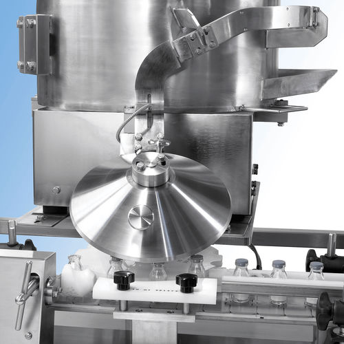 Tampadora rotativa - RS400 - Cozzoli Machine Company - automática / para diversos tipos de recipientes / para garrafas