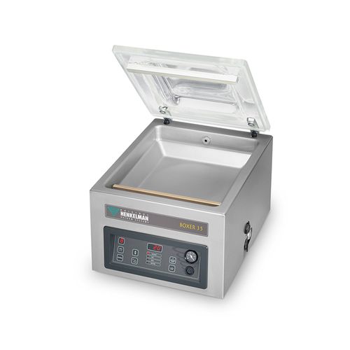 Máquina embaladora automática - Boxer 35 - Henkelman B.V. - a vácuo / de campânula / de mesa