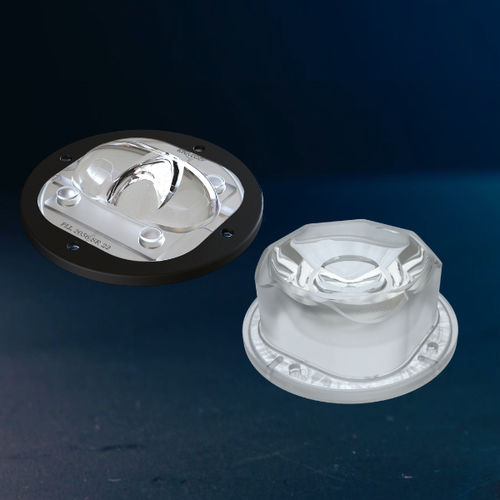 Lente esférica - SIO3 - KHATOD OPTOELECTRONIC S.r.l. - em silicone / para LED