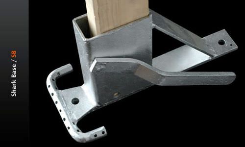 Base para cerca móvel - Shark Base - SB - Integrity Worldwide Inc.