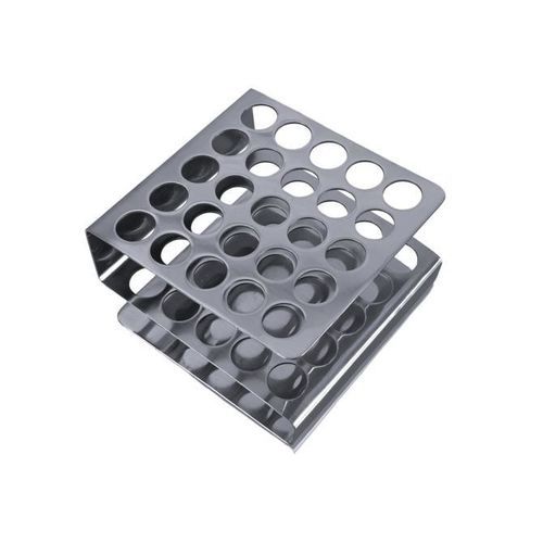 Suporte para tubos de ensaio - 9635-2001 - Bürkle - autoclavável / em aço