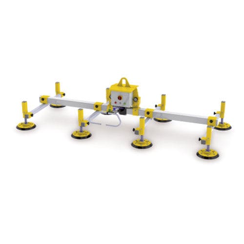 Balancim com ventosas elétrico - H-8Q-1250 - VACU-LIFT Transportsysteme GmbH - travessa / para chapa de alumínio / de chapas em aço