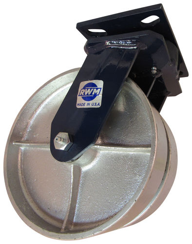 Rodízio giratório - 2-75  - RWM Casters - com placa de fixação / com rolamento de esferas / para cargas pesadas