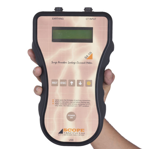 Testador antirroubo - SA 10i - SCOPE T&M Pvt. Ltd. - de corrente de vazamento / de limitador de sobretensão / portátil