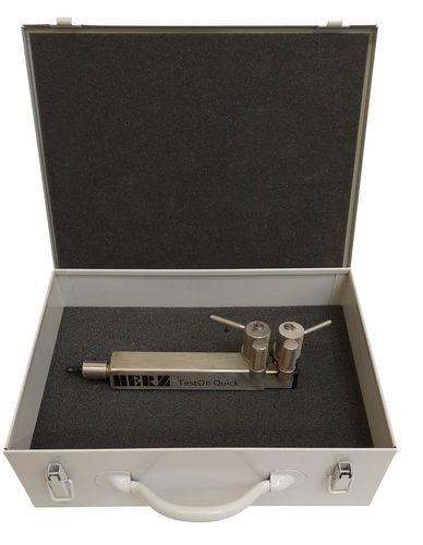 Máquina de ensaio de tensão - TestOn Quick - Herz GmbH - manual / para películas e produtos finos / para laboratório