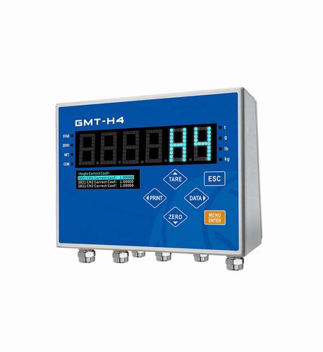 Indicador-transmissor de pesagem com display LED - GMT-H4 - General Measure Technology Co., Ltd - de bancada / de parede / à prova de água
