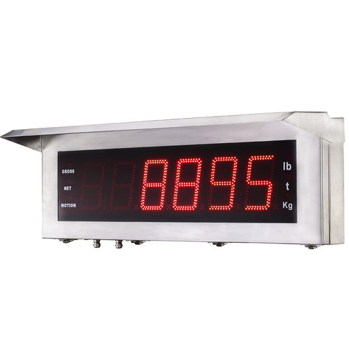 Indicador digital de peso - GM8895 - General Measure Technology Co., Ltd - com display LED / IP65 / em aço inoxidável