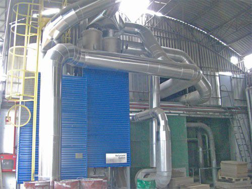 Coletor de pó de separação inercial - ReCyclone® MH - Advanced Cyclone Systems (ACS) - limpeza mecânica