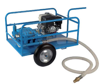 Bomba de lama - 5 - 9 hp  - GEOMATECH SAS - com motor de combustão / de escorva normal / industrial