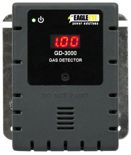 Central de detecção de gás combustível - GD-3000 - Eagle Eye Power Solutions