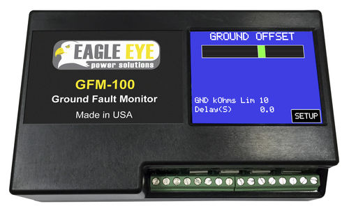 Detector de falha à terra para bateria - GFM-100 - Eagle Eye Power Solutions