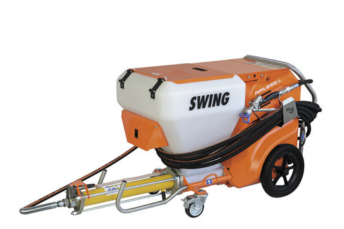Máquina de pulverização airless - SWING L series - Knauf PFT GmbH & Co. KG - móvel / de tinta / elétrica