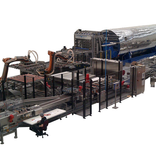 Esterilizador de processo - ACP series - HYDROLOCK - a vapor / horizontal / automático