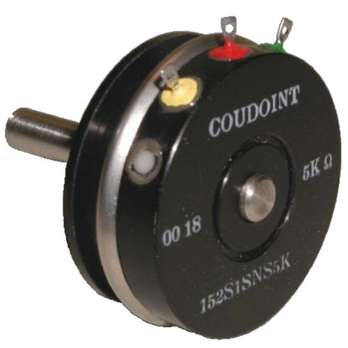 Potenciômetro rotativo - PR-15 - COUDOINT S.A.S. - manual / de precisão / de fio bobinado