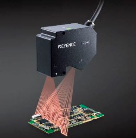 Sensor de deslocamento a laser 2D - LJ-G5000 - Keyence - linear / sem contato / a laser CMOS
