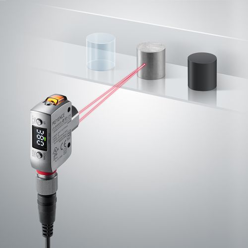 Sensor de deslocamento a laser CMOS - LR-Z series - Keyence - linear / sem contato / para metais