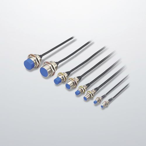 Sensor de proximidade indutivo - EV series - Keyence - cilíndrico / com saída amplificada / de 2 fios