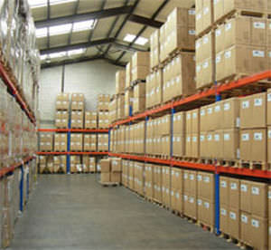 Sistema de armazenamento regulável - max. 4 500 kg | SL series - Hofe Regalsysteme - para cargas pesadas / para caixas / porta-paletes