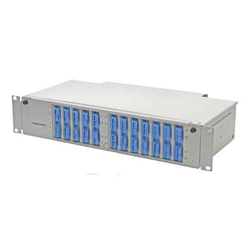 Patch panel de fibra óptica - CAN-FPP-200 - Alto Parana s.a. - 19" / 1U