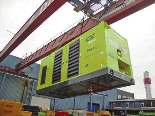 Unidade hidráulica com motor elétrico - 900  - International Construction Equipment BV - para construção civil / para motor