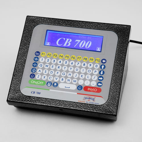 Indicador de peso com display LCD - CB700  - I Bilanciai Srl - com mostrador analógico / de bancada / portátil