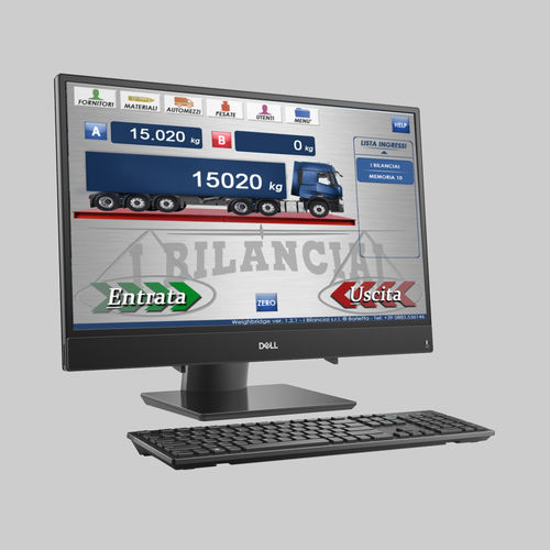 Software de gestão de dados de materiais - I Bilanciai Srl - de gestão de vendas / de análise de sistema de medição / de importação-exportação de dados