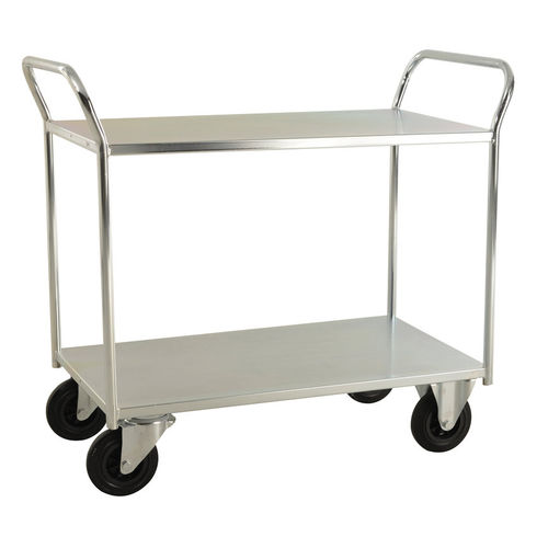 Carrinho de transporte - AKM 4133-EB - Arcawa GmbH - em aço galvanizado / 2 níveis / multiuso