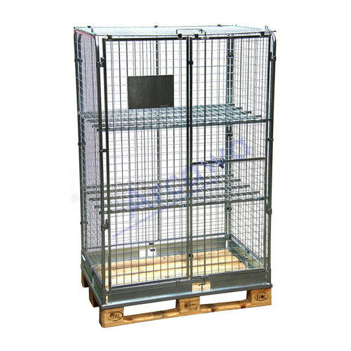 Container aramado com rodas multiusos - SPC120818 - Arcawa GmbH - de tela metálica