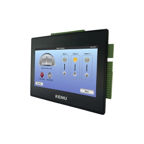 IHM com E/S - FP2070TN-LE2016RP-A0402U - Renu Electronics GmbH - com tela sensível ao toque resistiva / embutida / 800 x 480