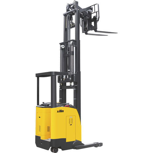 Empilhadeira retrátil elétrica - CQDH15C - NINGBO RUYI JOINT STOCK CO., LTD - para operador a bordo em pé / para corredores estreitos / de movimentação