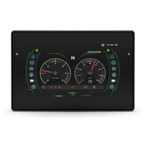IHM com tela sensível ao toque capacitiva - OPUS B4e - Topcon Electronics GmbH & Co. KG - embutida / de mão / 800 x 480