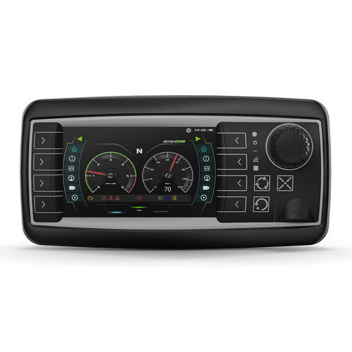 Terminal com tela sensível ao toque resistiva - OPUS A3s  - Topcon Electronics GmbH & Co. KG - com teclado / embutido / 480 x 272