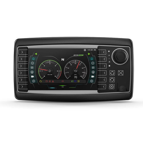 Terminal com tela sensível ao toque PCT - OPUS A6s  	 - Topcon Electronics GmbH & Co. KG - com teclado / embutido / 800 x 480