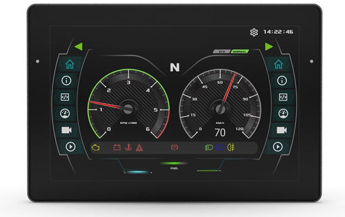 Terminal com tela sensível ao toque capacitiva - OPUS B6e - Topcon Electronics GmbH & Co. KG - embutido / embutido / 1280 x 800