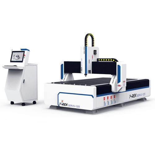 Fresadora CNC tipo pórtico - T-Rex Servo-1325 - CNC-STEP GmbH & Co. KG - de 3 eixos / vertical / para metais não ferrosos