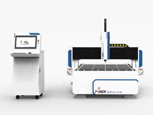 Fresadora CNC de 3 eixos - T-Rex Servo-1218 - CNC-STEP GmbH & Co. KG - vertical / para madeira / para compósitos