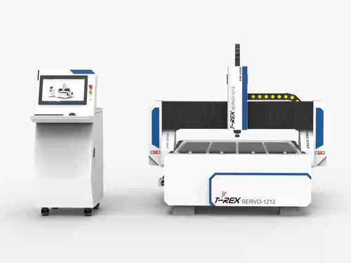 Fresadora CNC de 3 eixos - T-Rex Servo-1212 - CNC-STEP GmbH & Co. KG - vertical / para madeira / para compósitos