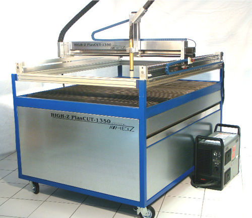 Máquina de corte a plasma - HIGH-Z PLASCUT-1350 - CNC-STEP GmbH & Co. KG - para alumínio / para aço inoxidável / para aço
