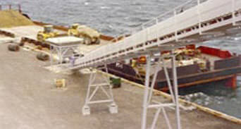 Transportador de esteira - fibo intercon - horizontal / de transporte / para silo