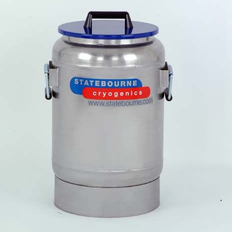 Dewar de laboratório - Biostor OD Maxi 15 - Statebourne Cryogenics Ltd. - industrial / de acondicionamento / em aço inoxidável